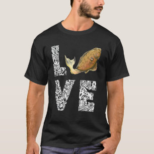 Halibut Love Fisherman Halibut Fish Flounder Fish  T-Shirt