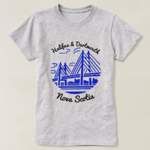 Halifax and Dartmouth Nova Scotia T-Shirt