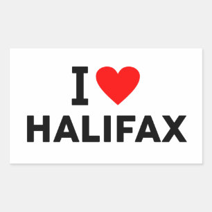 Halifax Canada Rectangular Sticker