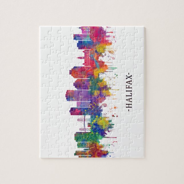 Halifax Canada Skyline Jigsaw Puzzle (Vertical)