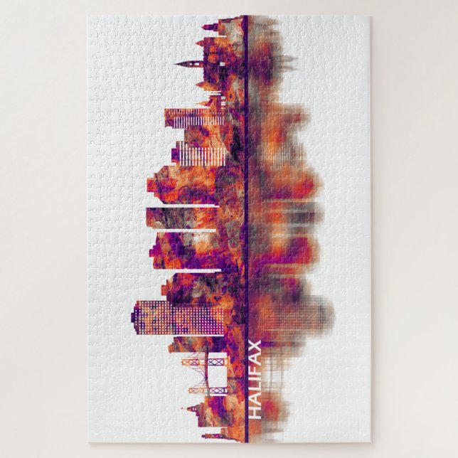 Halifax Canada Skyline Jigsaw Puzzle (Vertical)