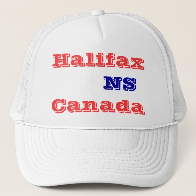 Halifax Nova scotia Canada Trucker Hat (Front)