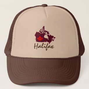 Halifax Nova Scotia  Customise Canada hat