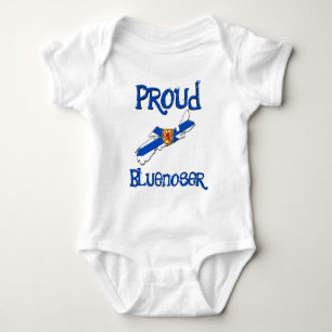 Halifax Nova Scotia Proud Bluenoser Baby Bodysuit