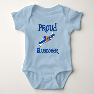 Halifax  Nova Scotia Proud Bluenoser Baby Bodysuit