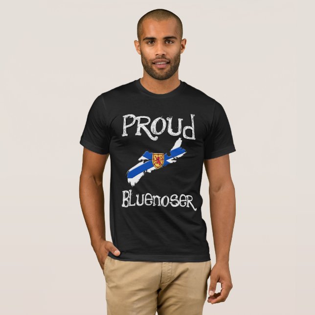 Halifax  Nova Scotia T-Shirt Proud Bluenoser (Front Full)