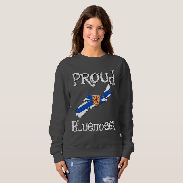 Halifax Nova Scotia T-Shirt Proud Bluenoser Sweatshirt (Front Full)