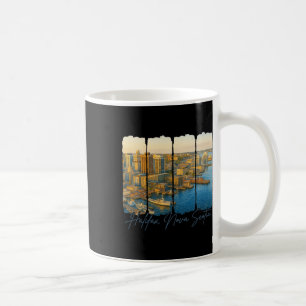 Halifax Nova Scotia Travel Trip Brushstroke Halifa Coffee Mug