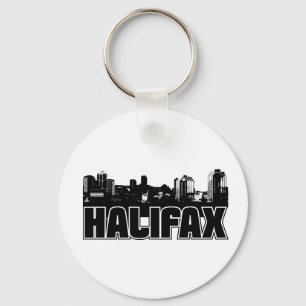 Halifax Skyline Key Ring