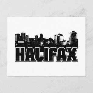 Halifax Skyline Postcard