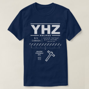 Halifax Stanfield Int'l Airport YHZ T-Shirt
