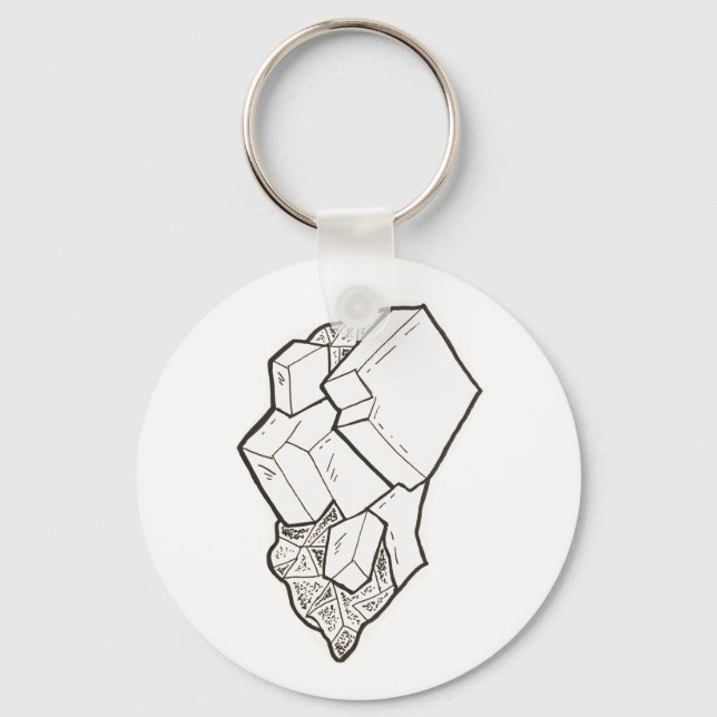 Halite Keyring (Front)