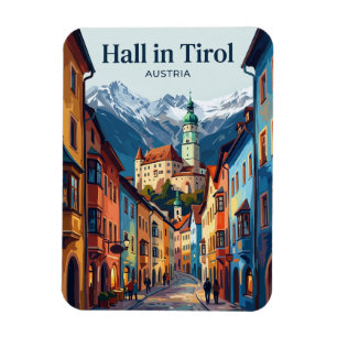 Hall in Tirol Austria Magnet