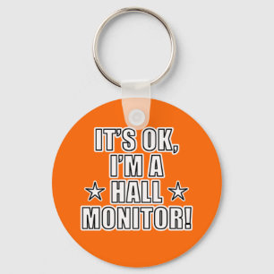 Hall Monitor Key Ring