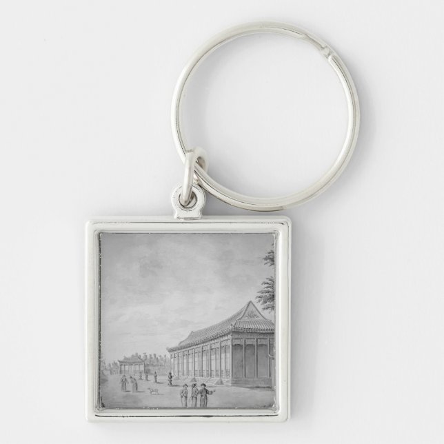 Hall of Audience at the Old Summer Palace, Key Ring (Front)