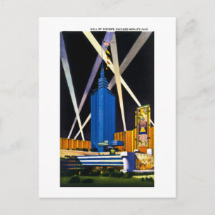 Hall of Science, Chicago World's Fair Postcard