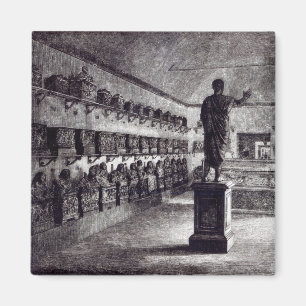 Hall of the Arringatore, Etruscan Museum Magnet