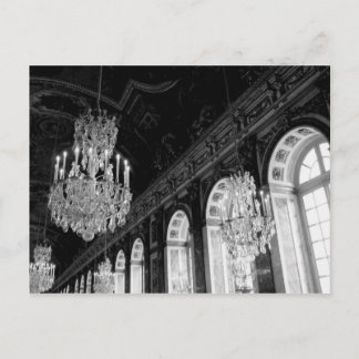 Hall with Chandeliers Postcard