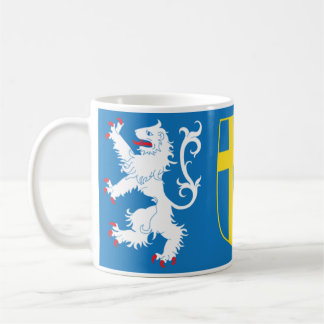 HALLAND Coat of Arms Coffee Cup. Coffee Mug