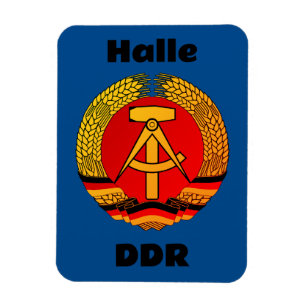 Halle, Deutsche Demokratische Republik - DDR Magnet