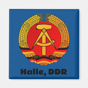 Halle, Deutsche Demokratische Republik - DDR Magnet