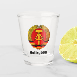 Halle, Deutsche Demokratische Republik - DDR Shot Glass