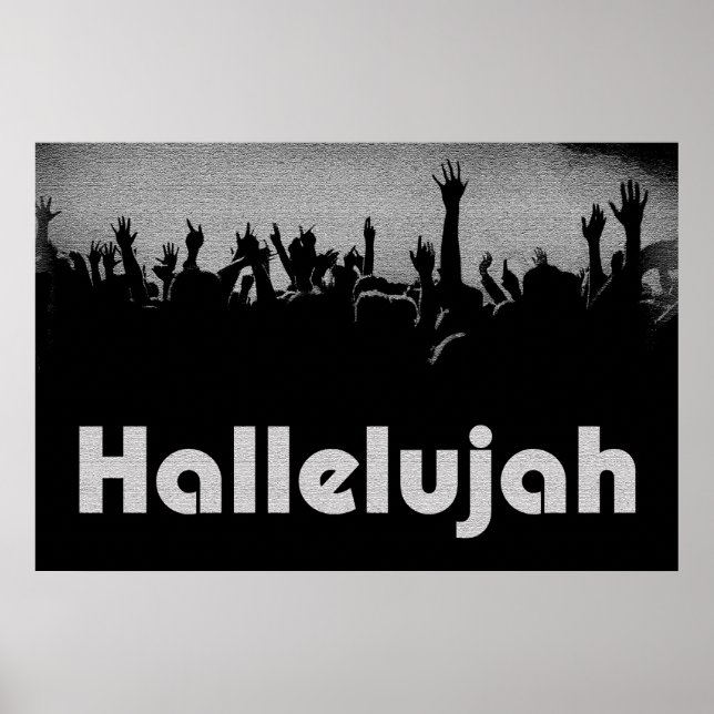 Hallelujah 36 x 24 Poster (Front)