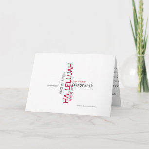 Hallelujah Chorus Card