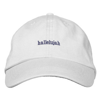 hallelujah / embroidered cap by: Opal01