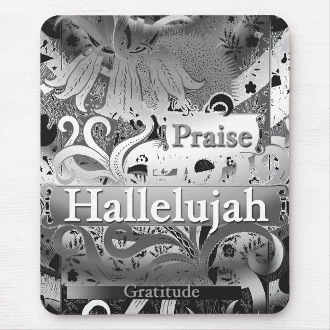 Hallelujah Mouse Pad (Front)