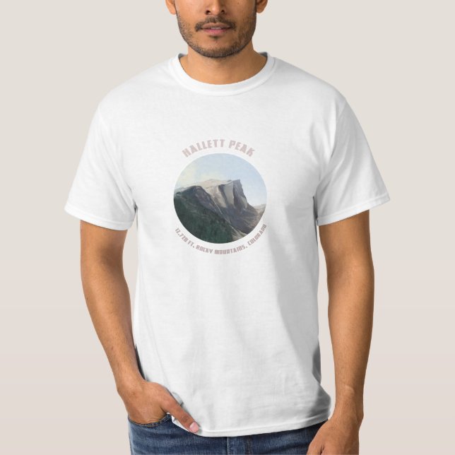 'Hallett Peak' T-Shirt (Front)
