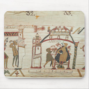 Halley's Comet and Harold Receiving Bad News Mouse Pad