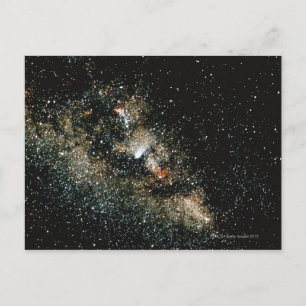 Halleys Comet in the Milky Way Postcard