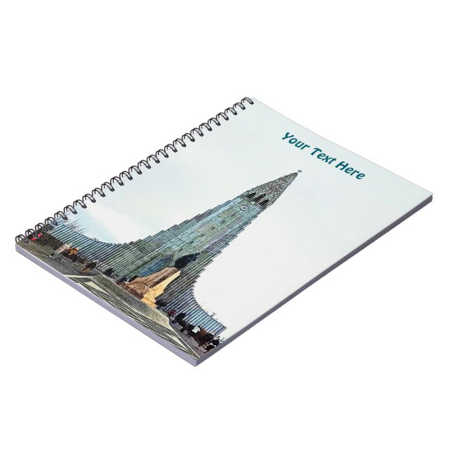 Hallgrímskirkja, Reykjavik Notebook (Left Side)