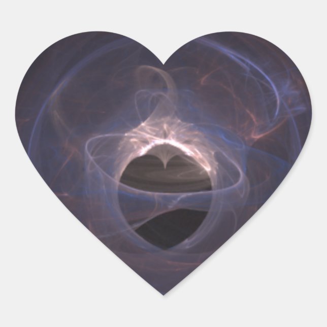 Hallo of Light Crowned Heart Sticker (Front)