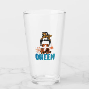 Hallo Queen – Messy Bun Woman with Spider Glass