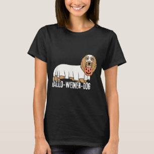 Hallo-Weiner-Dog Dachshund Halloween Dog T-Shirt