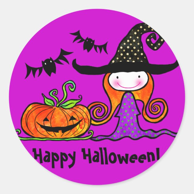 Hallo Winnie! Classic Round Sticker (Front)