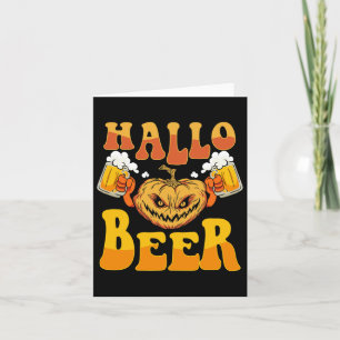 Hallobeer – Trick Or Treat Game Beer Drinking Part Card