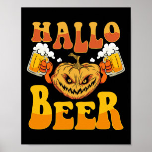 Hallobeer – Trick Or Treat Game Beer Drinking Part Poster