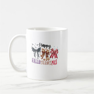 Hallothanksmas Coquette bow Coffee Mug