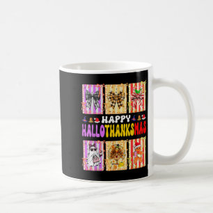 Hallothanksmas Coquette Bow Halloween Thanksgiving Coffee Mug