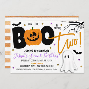 Hallow Birthday Invitation