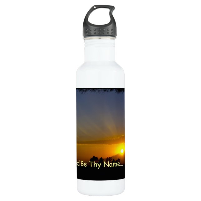 Hallowed Be Thy Name 710 Ml Water Bottle (Front)