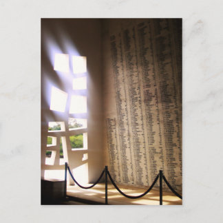 "Hallowed Walls" postcard