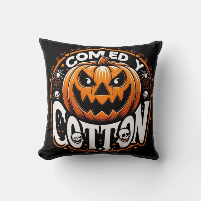 Halloween 01  cushion (Front)