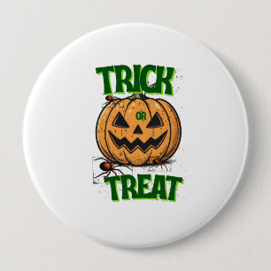 Halloween 10 cm round badge