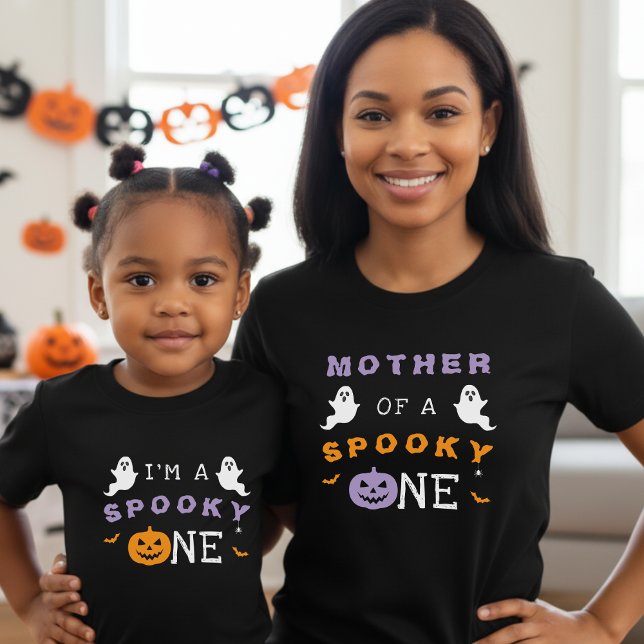 Halloween 1st Birthday Spooky One Ghost Mother T-Shirt (Halloween 1st Birthday Spooky One Ghost Mother T-Shirt
)