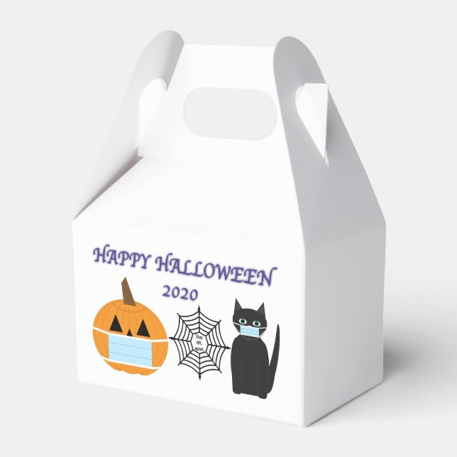Halloween 2020 favour box (Front Side)