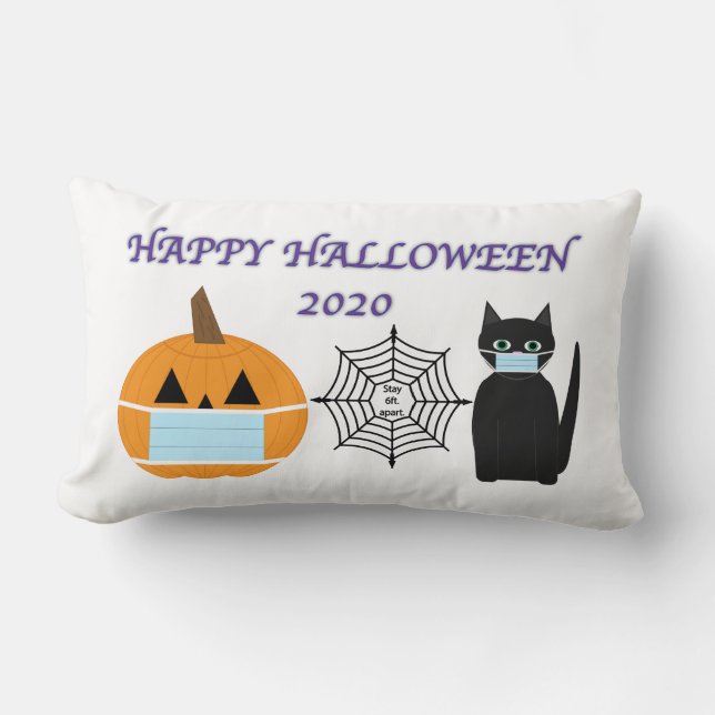 Halloween 2020 lumbar cushion (Front)